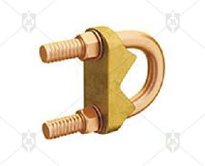 Brass U Bolt Rod Clamp Type E