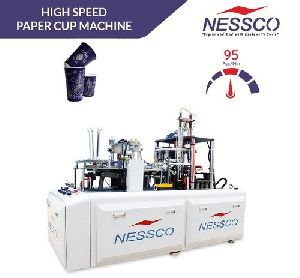 High Speed Paper Cup Making Machine ( 95 pcs/min)