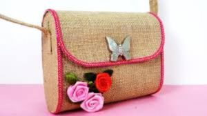 Jute Clutch Bags