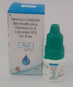 Neomycin Beclomethasone Clotrimazole Lignocaine ear drop