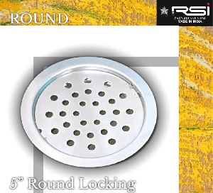 FLOOR JALI ROUND LOCKING 5'' (FLOWER)