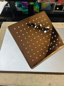 ROSE GOLD SS RAIN SHOWER SQUARE 8''X8''