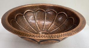 Antique Copper Wash Basin