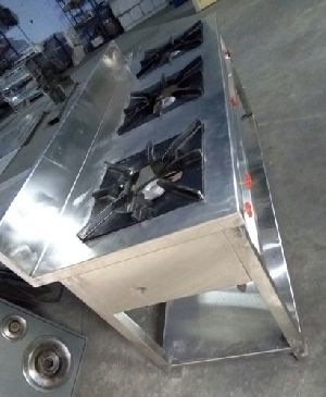 Three Burner Cooking Range