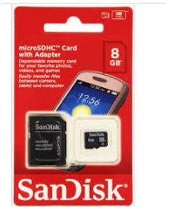 SanDisk 8GB SD Card