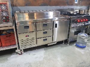 Stainless Steel Prep Counter