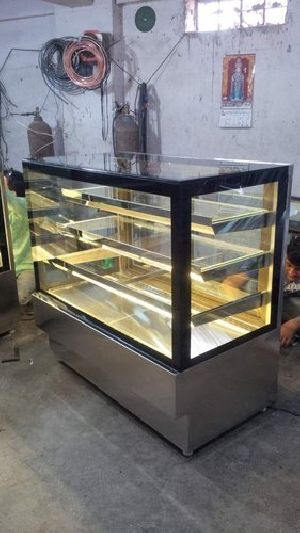 Square Glass Display Counter
