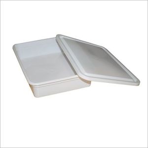 500 gm White Plastic Sweet Box