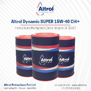 Altrol Dynamic SUPER 15W-40 CI4+ - Heavy Duty Multigrade Diesel Engine Oil (DEO)
