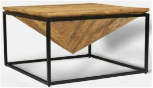 Wooden Diamond Coffee Table