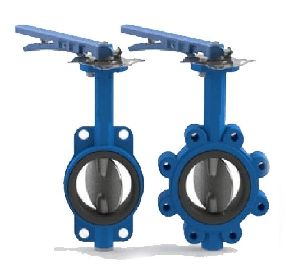 Handle and Gear Operated Lug Type Butterfly Valve