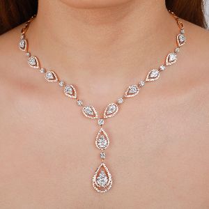 Galaxy Diamonds (India ) Pvt. Ltd. - Diamond Necklace Set Manufacturer and  Supplier from Mumbai