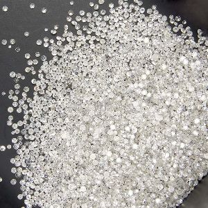 White Polished Natural Diamonds (Sieve Size +2-6.5)