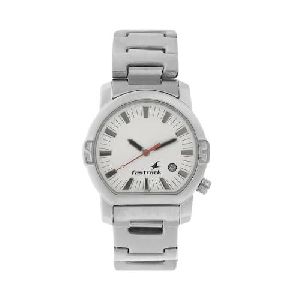 Fastrack Silver Dial Watch