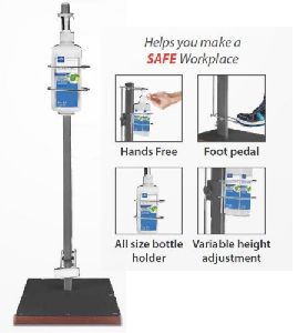 Foot Pedal Hand Sanitizer Dispenser