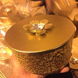 Golden Metal Box