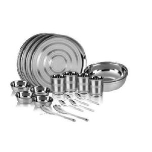 Stainless Steel Dinner Set