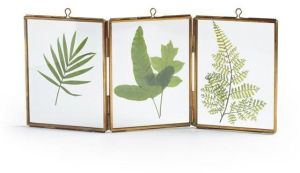 Clear glass photo frame for home decor