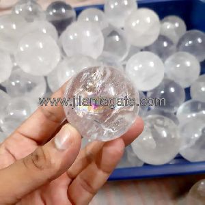 Crystal Quartz Stone Sphere Ball