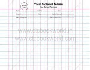 Maths Answer Sheet