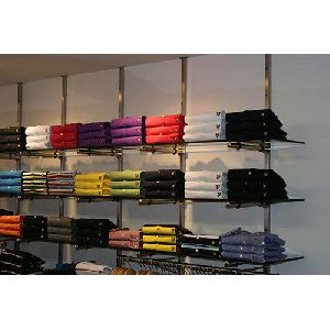 Glass Garment Wall Shelves