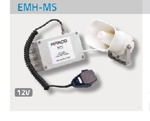 EMH-MS 12V Electronic whistle + mike + siren