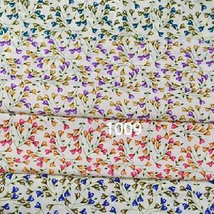 100 GSM Printed Cotton Nighty Fabric