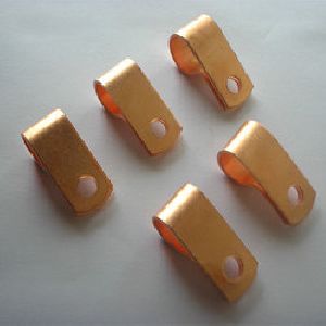 Copper One Hole Cable Clip