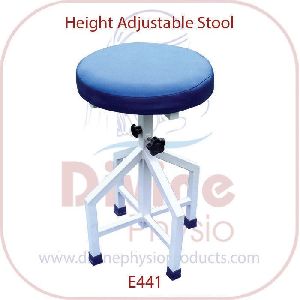 Height Adjustable Round Stool