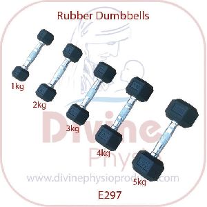 Rubber Dumbbells