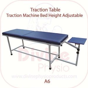 Traction Machine Bed Height Adjustable