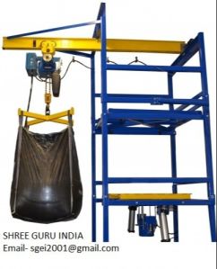 1Tons Jumbo bag unloading machine