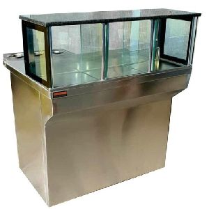 Stainless Steel Commercial Food Counter