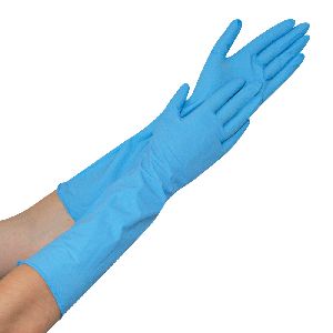 Elbow Length Nitrile Gloves