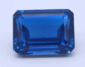 Ceylon Blue Sapphire Triplets Gemstone