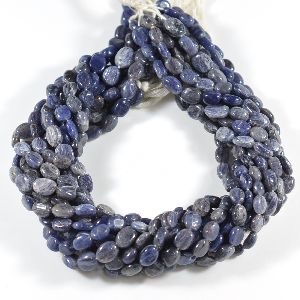 Natural Sodalite Nugget Bead Strand