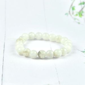 Rainbow Moonstone Beaded Bracelet