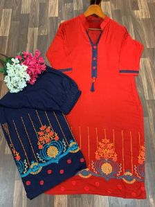 rayon palazzo kurti