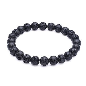 Trendy Stylish Lava Stone Bracelet For Unisex