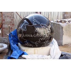 Granite Globe Ball Fountain