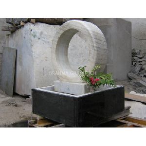 Granite Indoor Ring Fountain