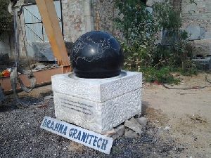 Granite Modern Ball Fountain