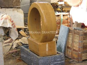 Granite Outoor Ring Fountain