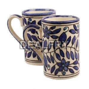 BP0040 Blue Pottery Coffee & Beer Mug