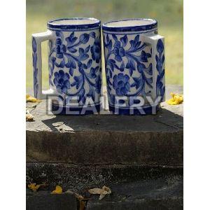 BP0044 Blue Pottery Coffee & Beer Mug
