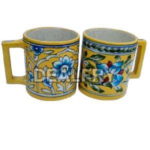 BP0047 Blue Pottery Coffee & Beer Mug