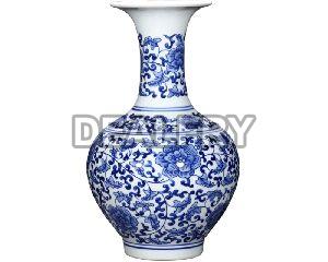 Design your Interior with Blue  Pottery Vase by Best Manufacturer