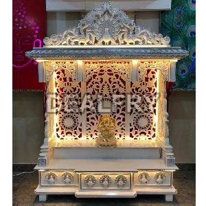 White Marble Temple Stone crafts For Home Decor