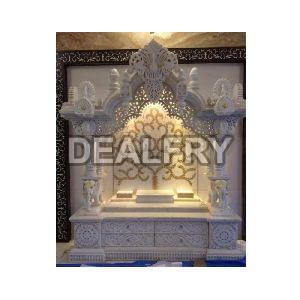 Specially Customised Indian Marble Pooja Temple