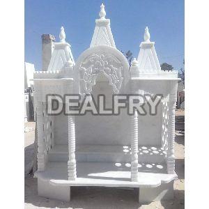 Indian White Marble Temple For Home Decoration Gift